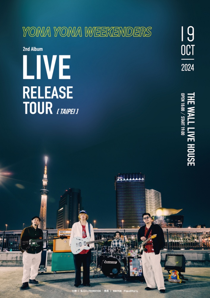 YONA YONA WEEKENDERS "LIVE" Release Tour